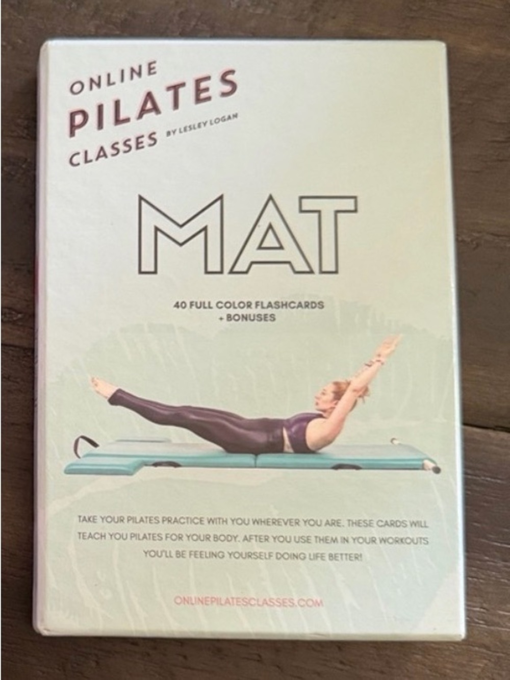 OPC Mat Pilates Flash Cards